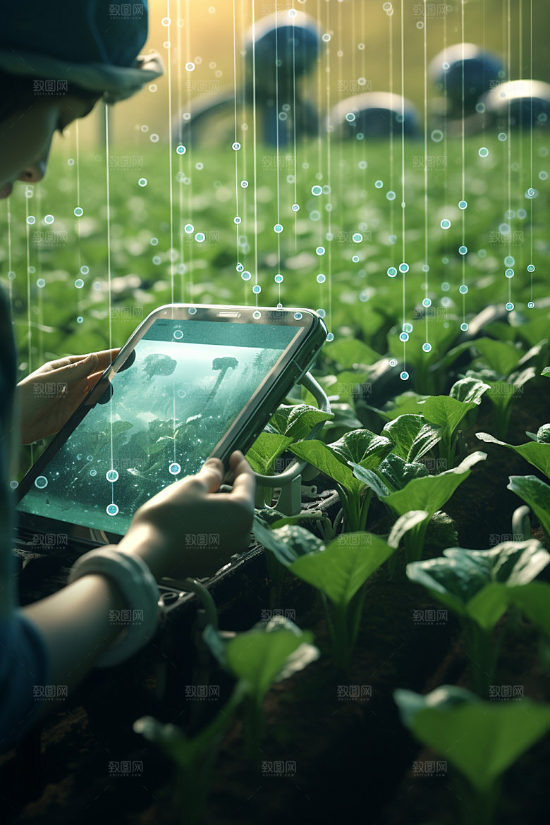 农业科技种植科学摄影图