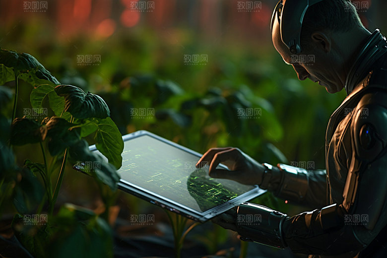 农业科技科学科研摄影图