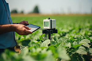 农业科技农产品科学摄影图