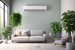 空调家用电器恒温效果图