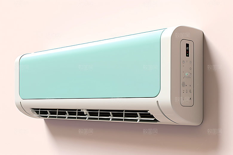 空调模型家用电器效果图