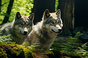 野狼团队配合高清摄影图