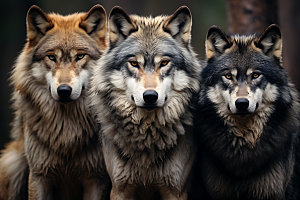 野狼狼性文化高清摄影图