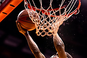 篮球健身投篮摄影图