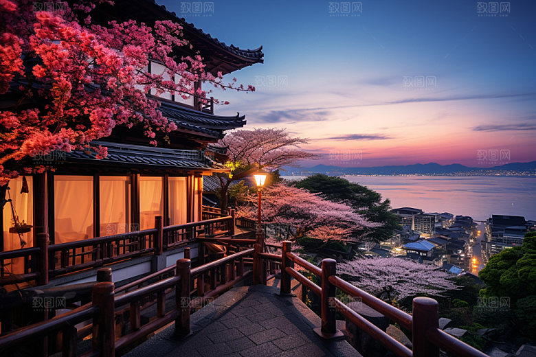 镰仓旅游假期摄影图