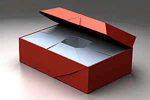 礼盒包装盒模型样机