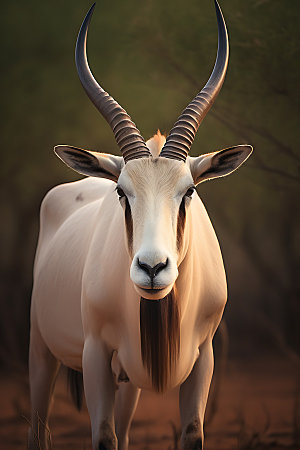羚羊哺乳动物野生动物摄影图