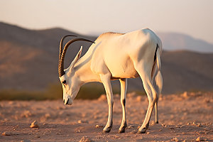 羚羊野生动物自然摄影图
