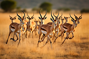 羚羊高清哺乳动物摄影图