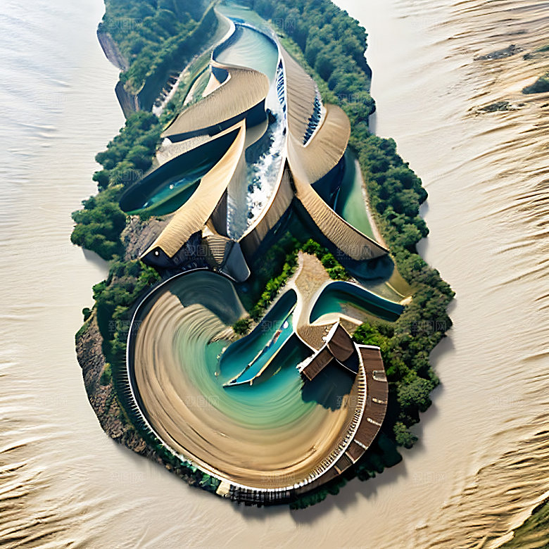 秋分高清3D艺术字