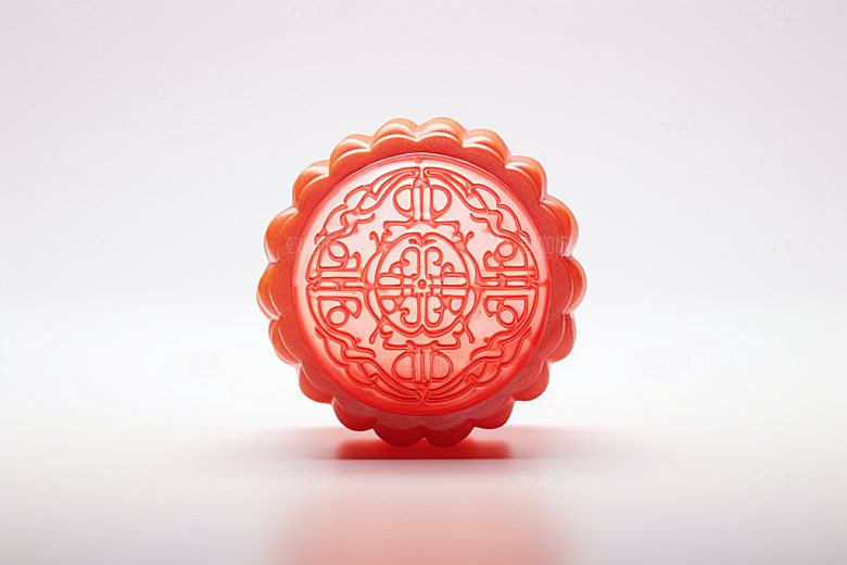 冰皮月饼传统点心美食效果图