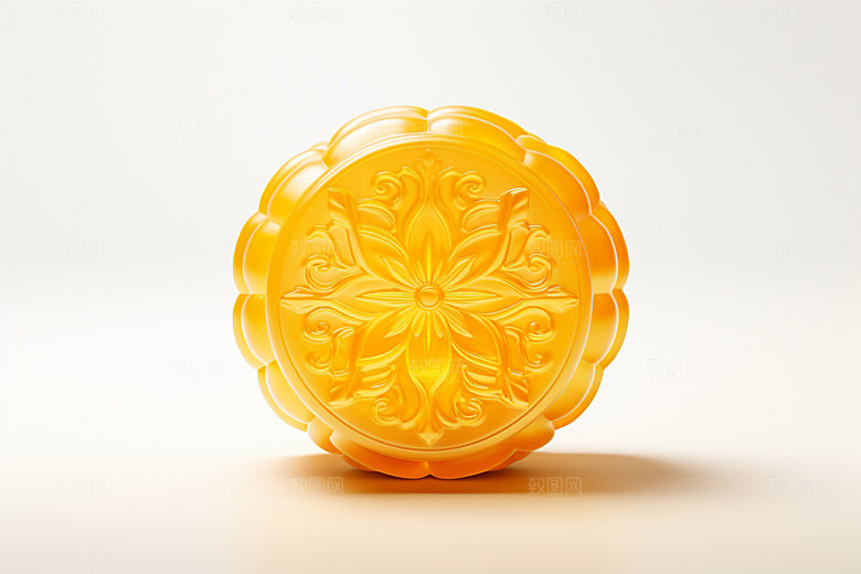 冰皮月饼中秋3D效果图