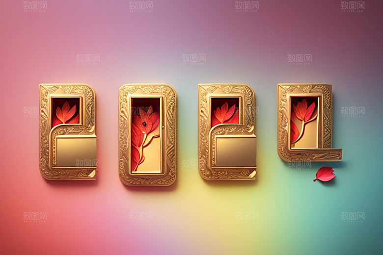 2024年时尚创意艺术字
