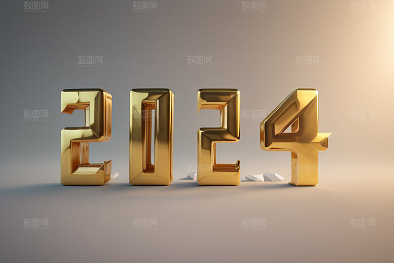 2024年时尚3D艺术字