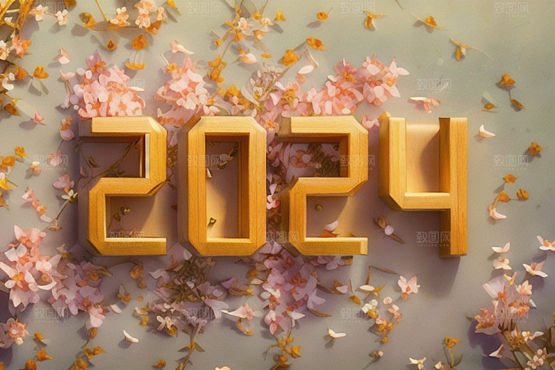 2024年3D科技感艺术字
