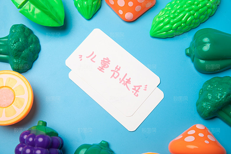 六一儿童节创意童稚摄影图