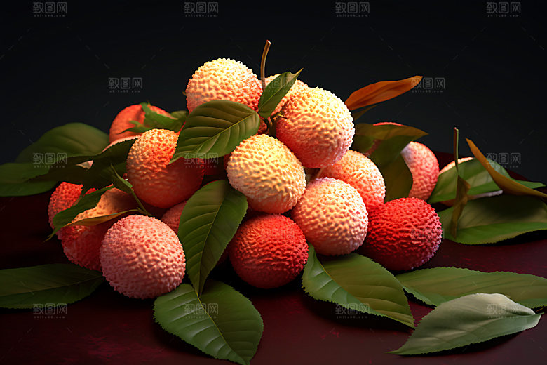 荔枝高清夏季摄影图