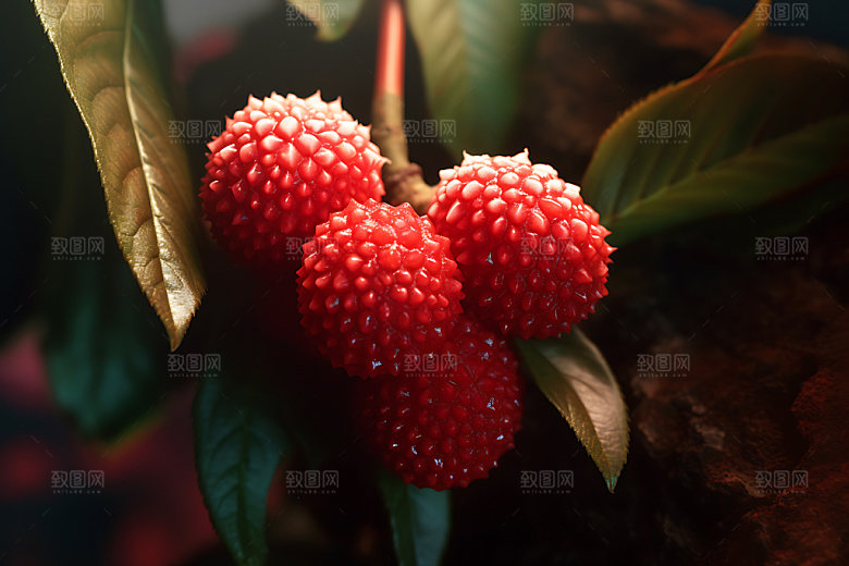 荔枝水果高清摄影图