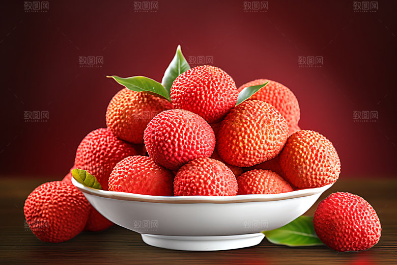 荔枝水果高清摄影图