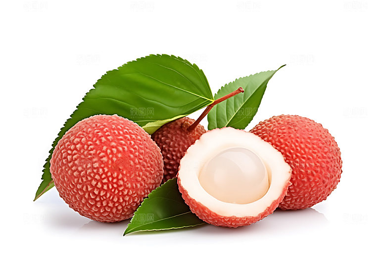 荔枝水果夏季摄影图