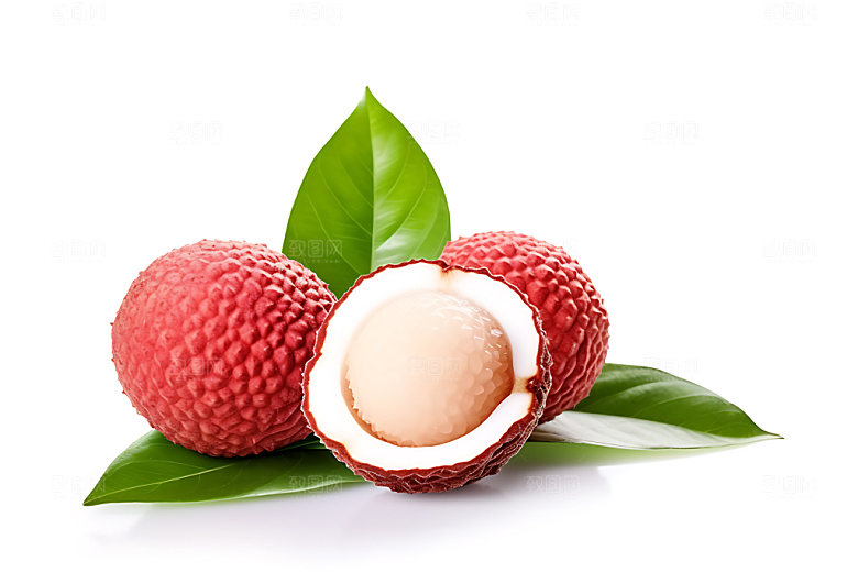 荔枝清凉美食摄影图