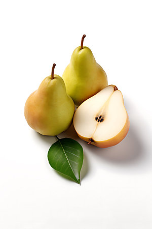 梨子水果美食摄影图