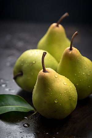 梨子美食美味摄影图