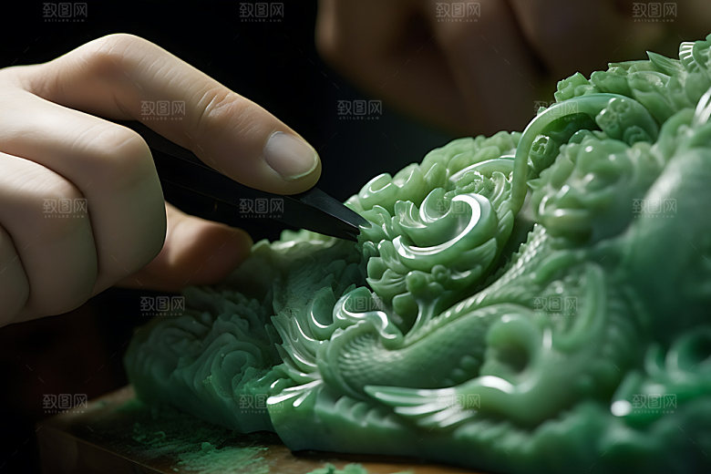 玉龙高清雕刻摄影图