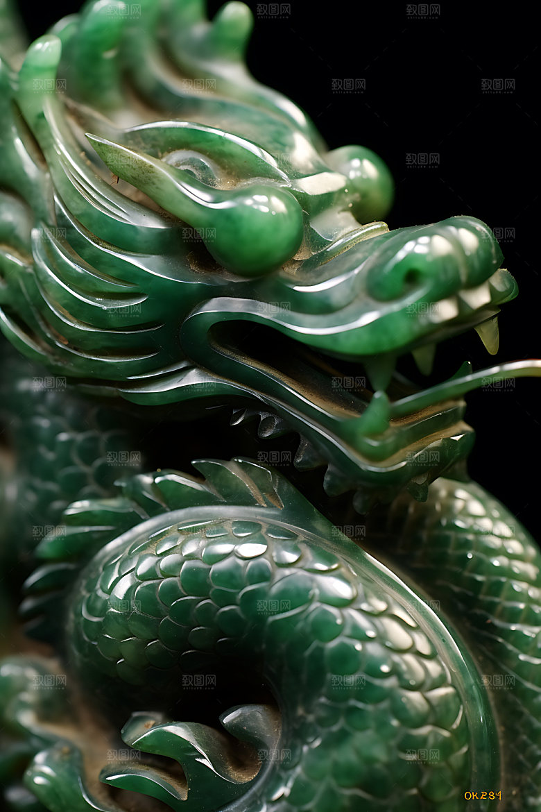 玉龙玉器高清摄影图