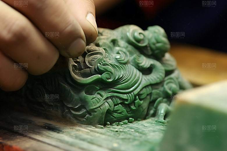 玉龙翡翠高清摄影图