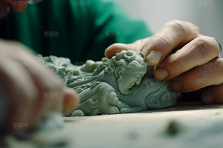 玉龙玉器高清摄影图