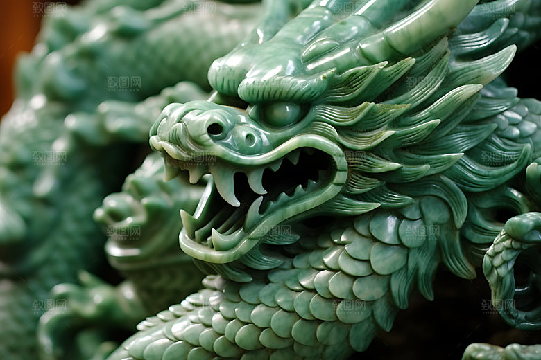 玉龙文物翡翠摄影图