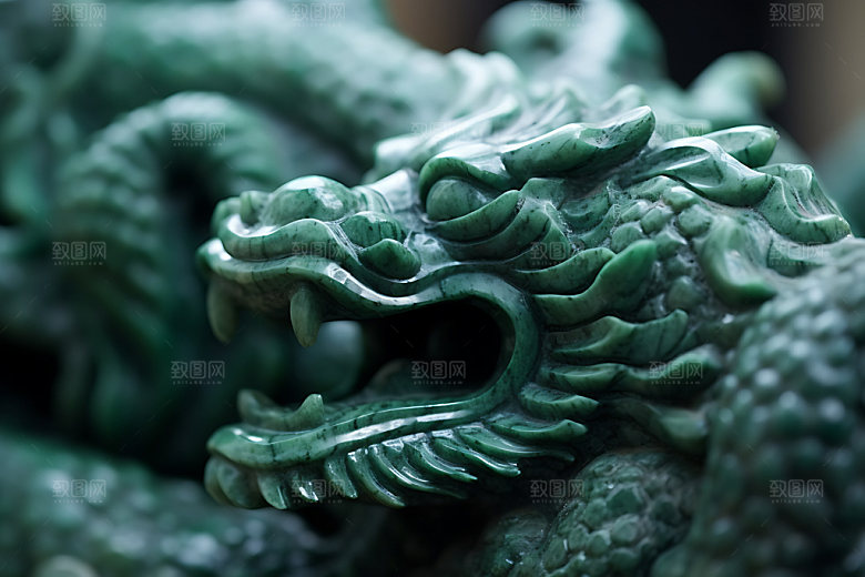 玉龙高清翡翠摄影图