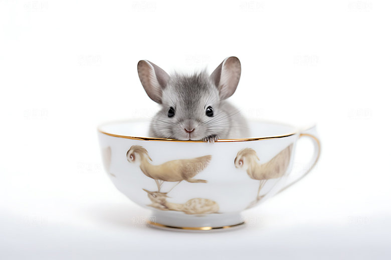 龙猫可爱宠物摄影图