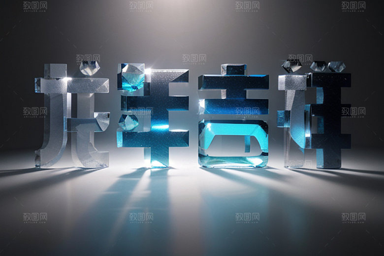 龙年祝福语热闹创意艺术字