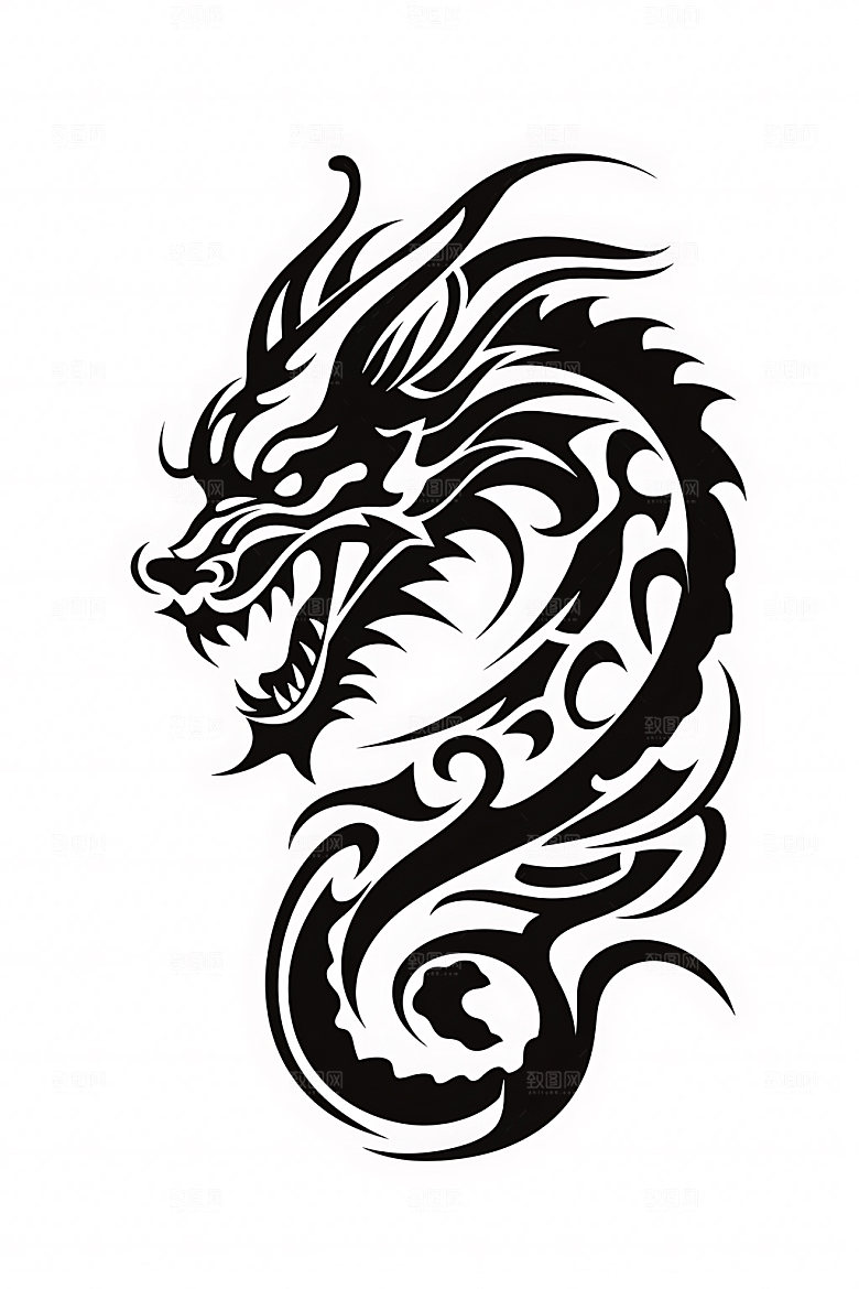 龙年龙形象巨龙素材