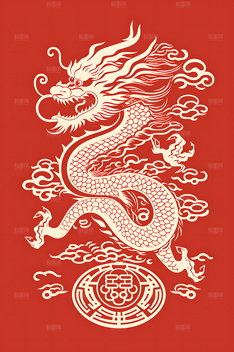 龙年龙形象中国龙素材