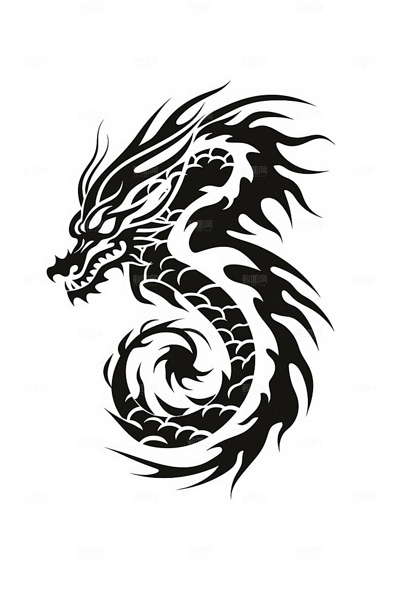 龙年巨龙龙形象素材