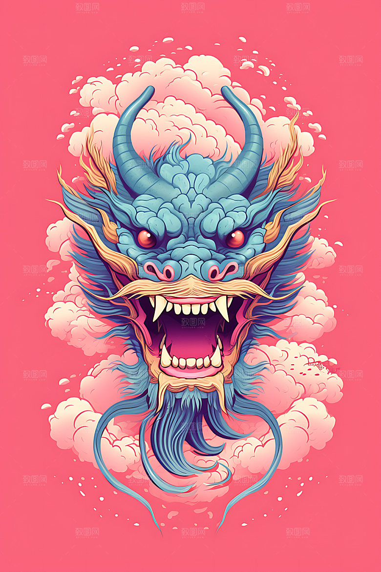 龙头艺术龙年