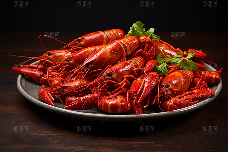 龙虾高清美味摄影图