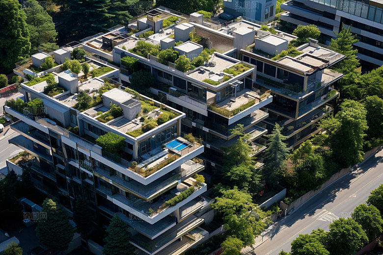 地产社区楼盘素材