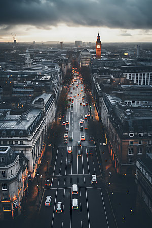 英国伦敦旅游建筑摄影图