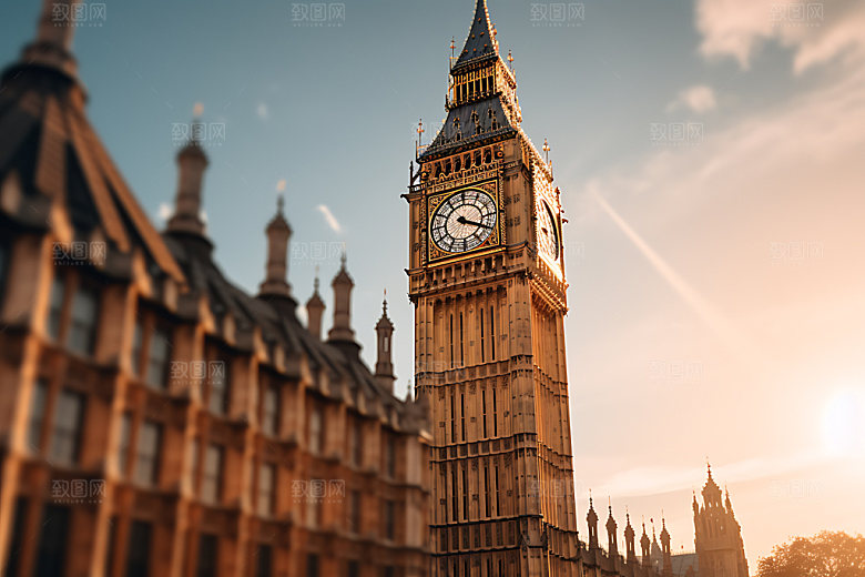 英国伦敦景点旅游摄影图