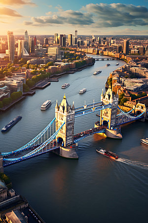 英国伦敦城市高清摄影图