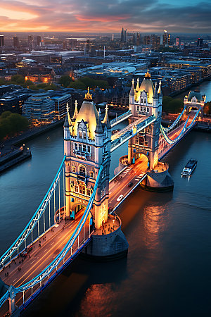 英国伦敦旅游风光摄影图