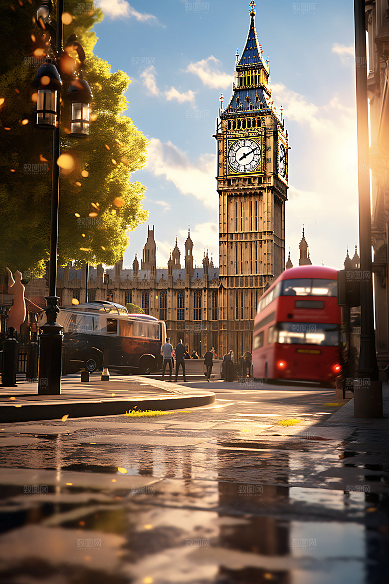 英国伦敦高清景点摄影图