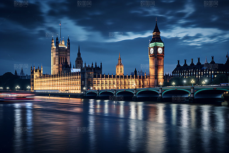 英国伦敦高清风光摄影图