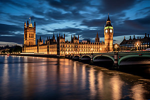 英国伦敦建筑城市摄影图
