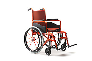轮椅立体居家康复模型