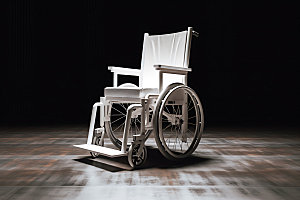 轮椅护理外出就医模型